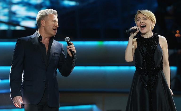 На фото: певцы Леонид Агутин и Анжелика Варум