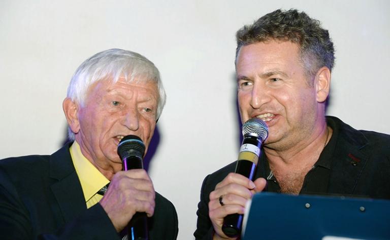 На фото: Леонид Агутин с отцом