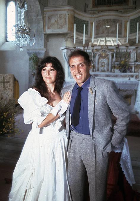 На фото: свадьба Адриано Челентано и Клаудии Мори