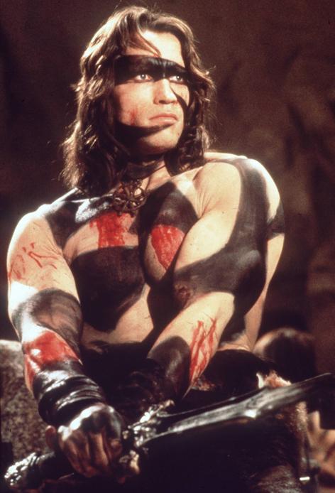 На фото: Арнольд Шварценеггер в фильме &laquo;Конан-варвар&raquo;