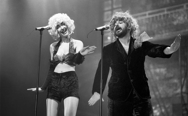 На фото: кабаре-дуэт &laquo;Академия&raquo;