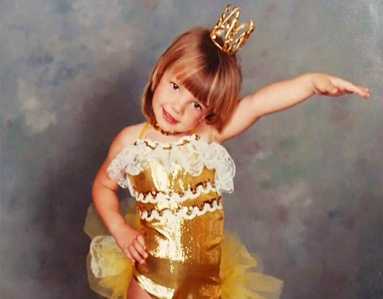 На фото: Бритни Спирс в детстве