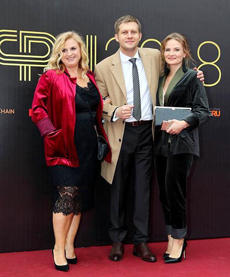 На фото: генеральный директор – генеральный продюсер телеканала "Спас" Борис Корчевников перед началом церемонии вручения премии "ТЭФИ - 2018" в номинации "Дневной эфир" в театре "Россия", 2018 год