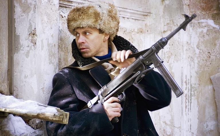 На фото: актер Павел Деревянко в роли Терехина в фильме режиссера Александра Буравского &laquo;Ленинград&raquo;