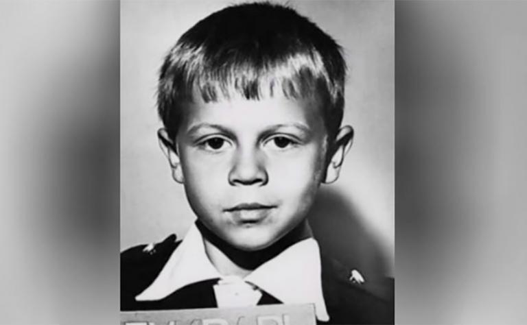 На фото: Павел Деревянко в детстве