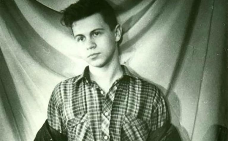 На фото: Павел Деревянко в молодости