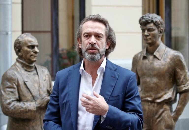 На фото: художественный руководитель театра Олега Табакова, режиссер Владимир Машков.