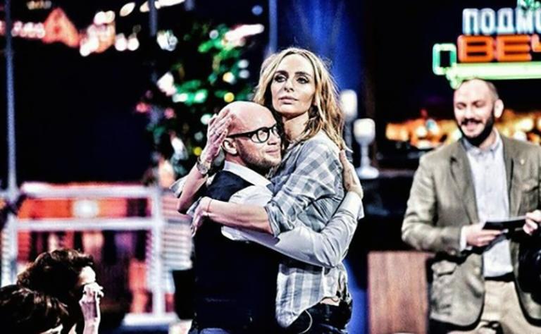 На фото: Екатерина Варнава и Дмитрий Хрусталев