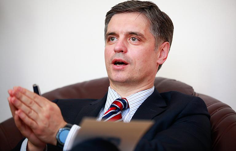 На фото: первый заместитель министра иностранных дел Украины Вадим Пристайко, 2017