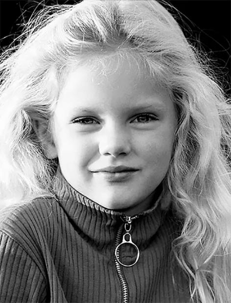 На фото: Тейлор Свифт в детстве