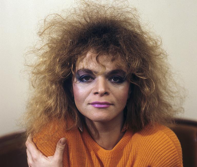 На фото: певица Лариса Долина, 1988 год