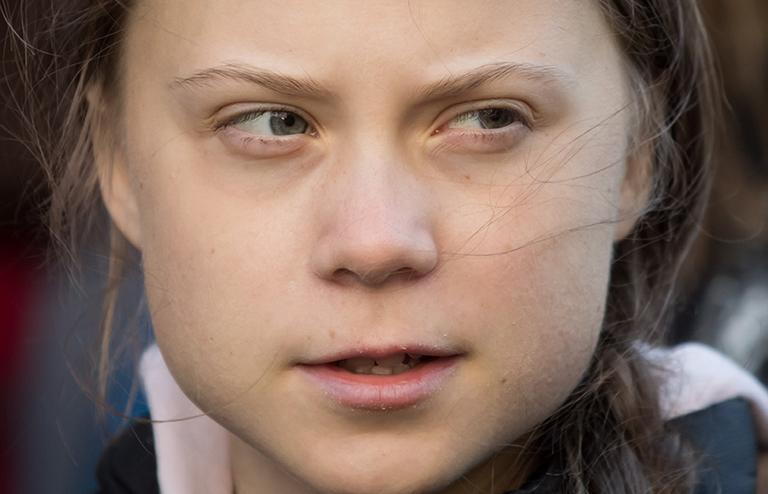 На фото: Грета Тунберг