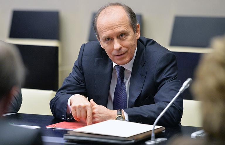 На фото: директор ФСБ РФ Александр Бортников, 2016