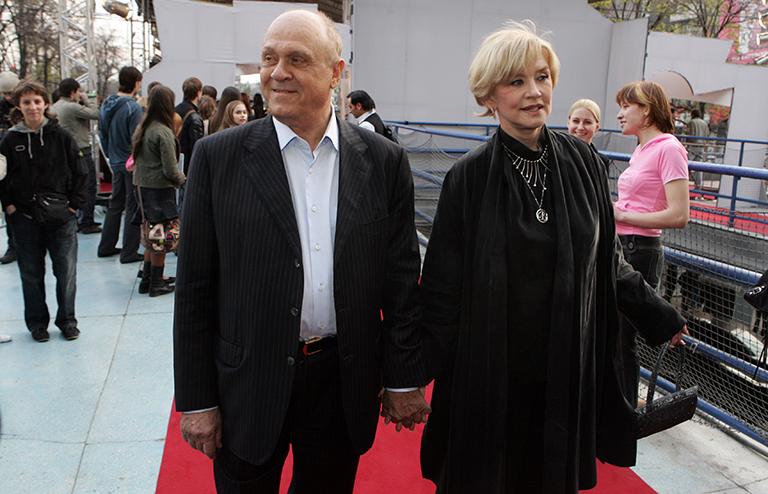 На фото: кинорежиссер Владимир Меньшов и актриса Вера Алентова, 2007