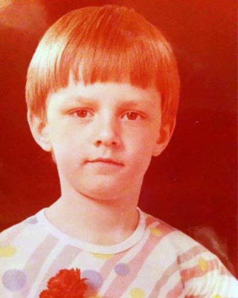 На фото: Алексей Потапенко в детстве
