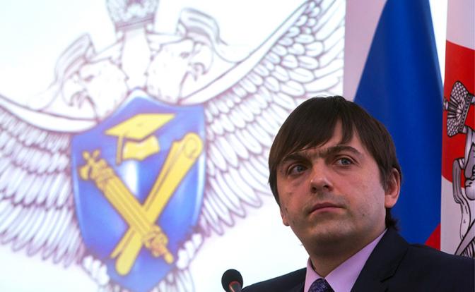 На фото: министр просвещения РФ Сергей Кравцов