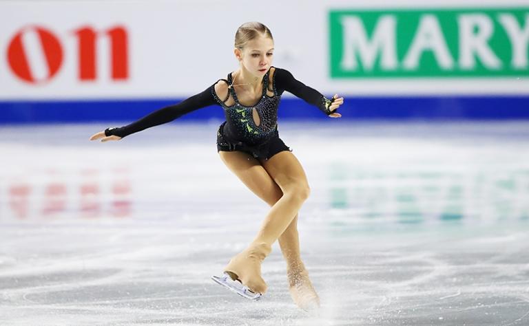 На фото: Александра Трусова