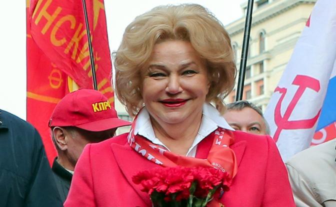 На фото: руководитель аппарата фракции КПРФ в Госдуме Нина Останина