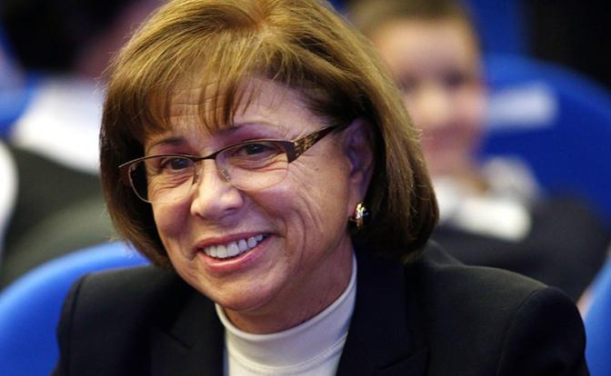 На фото: заместитель председателя комитета Госдумы РФ по международным делам Ирина Роднина