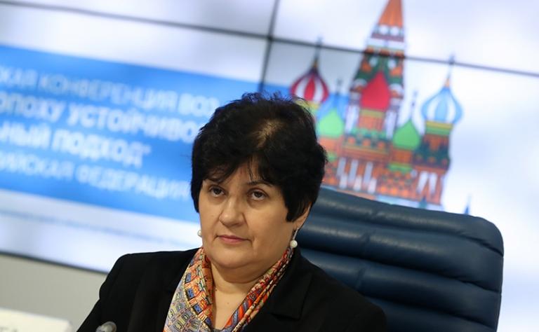 На фото: представитель ВОЗ в России Мелита Вуйнович, 2017