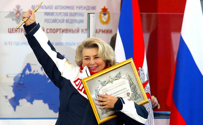 На фото: заслуженный тренер СССР, тренер-консультант сборной России по фигурному катанию Татьяна Тарасова