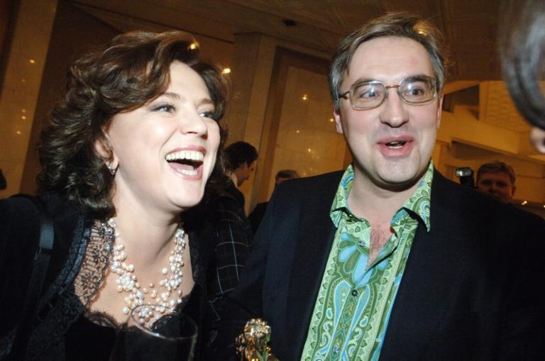 На фото: телеведущая Светлана Сорокина и лауреат в номинации "Лучший ведущий информационной программы", ведущий передачи "Сейчас в России" Андрей Норкин после церемонии награждения победителей конкурса "ТЭФИ-2006" в категории "Лица профессии". 