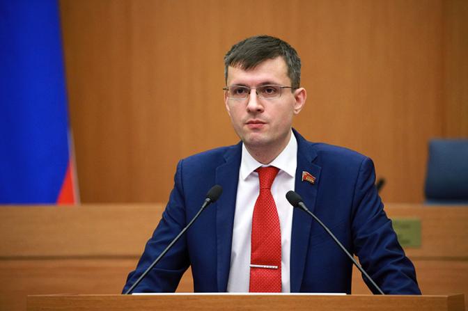 На фото: политик, депутат Московской городской Думы Павел Тарасов