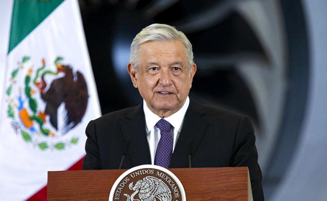 На фото: президент Мексики Андрес Мануэль Лопес Обрадор