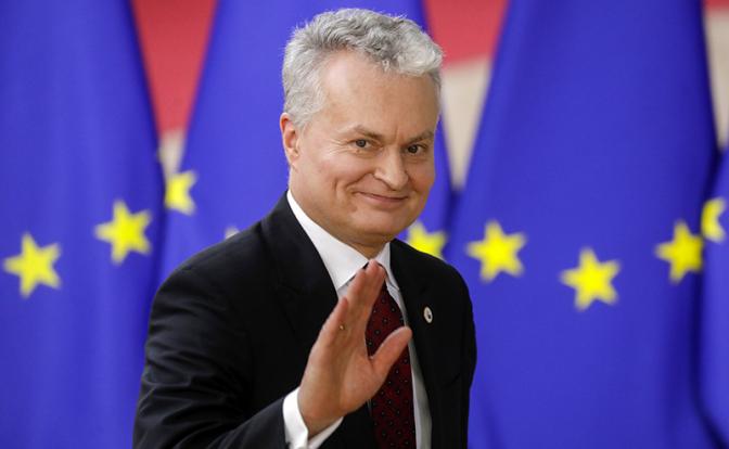 На фото: президент Литвы Гитанас Науседа