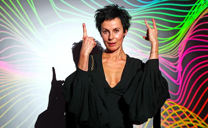 На фото: директор театра на Таганке, актриса Ирина Апексимова