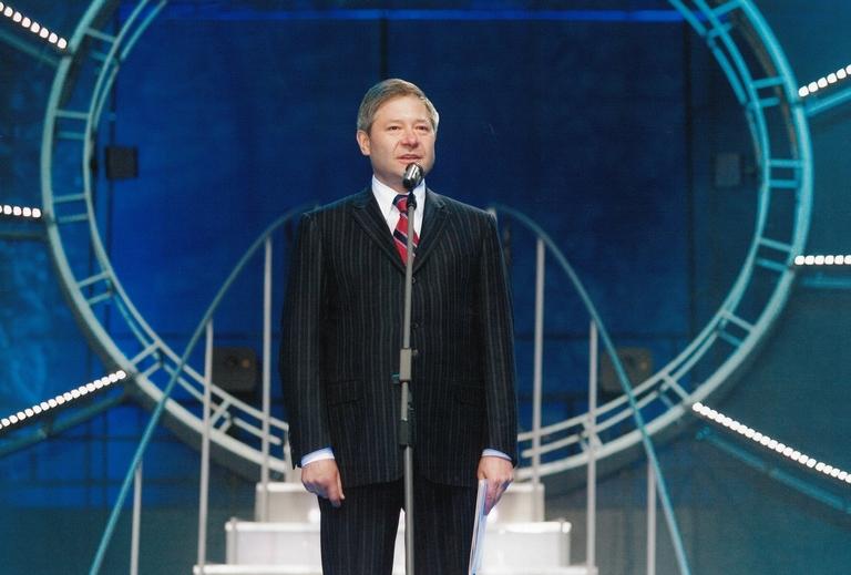 На фото: Леонид Рейман на празднике День радио