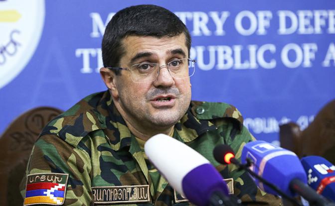 На фото: президент непризнанной Нагорно-Карабахской Республики Араик Арутюнян