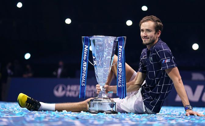 На фото: теннисист Даниил Медведев