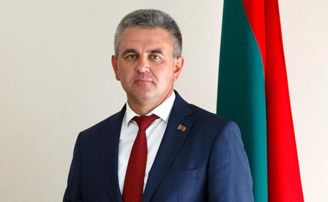 На фото: президент непризнанной Приднестровской Молдавской республики Вадим Красносельский
