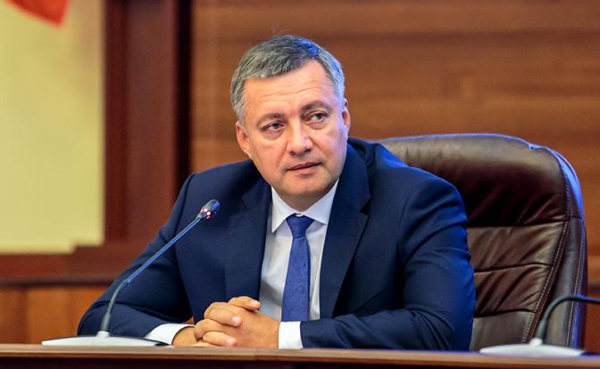 На фото: губернатор Иркутской области Игорь Кобзев