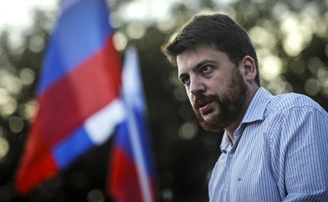 На фото: политик Леонид Волков