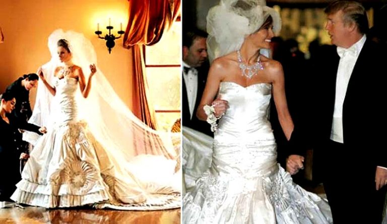 Свадьба Мелании и Дональда Трампа