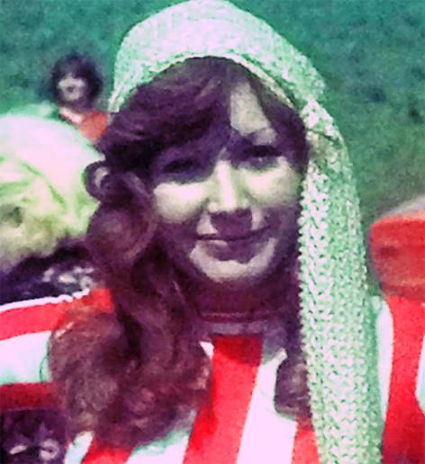 На фото: Алла Пугачева на гастролях, 1973 год