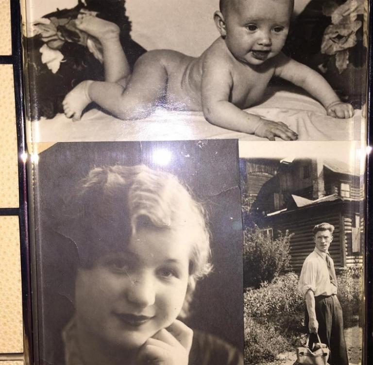 На фото: Алла Пугачева (сверху) и ее родители