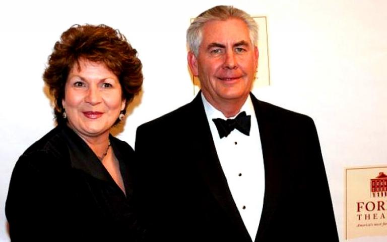 Рекс Тиллерсон с женой Рендой Сент Клэр