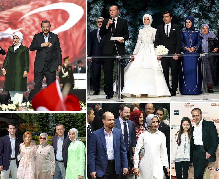 Семья Реджепа Эрдогана