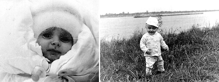 Сергей Безруков в детстве