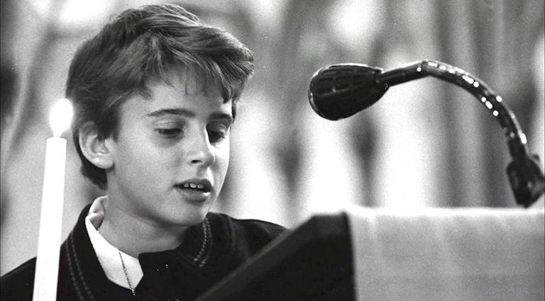 Эммануэль Макрон в детстве