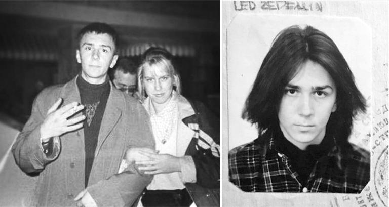 Сергей Шнуров в молодости