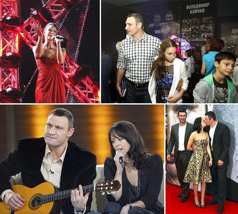 Виталий Кличко с семьей