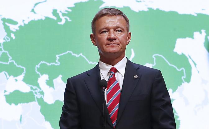 На фото: губернатор Курской области Роман Старовойт