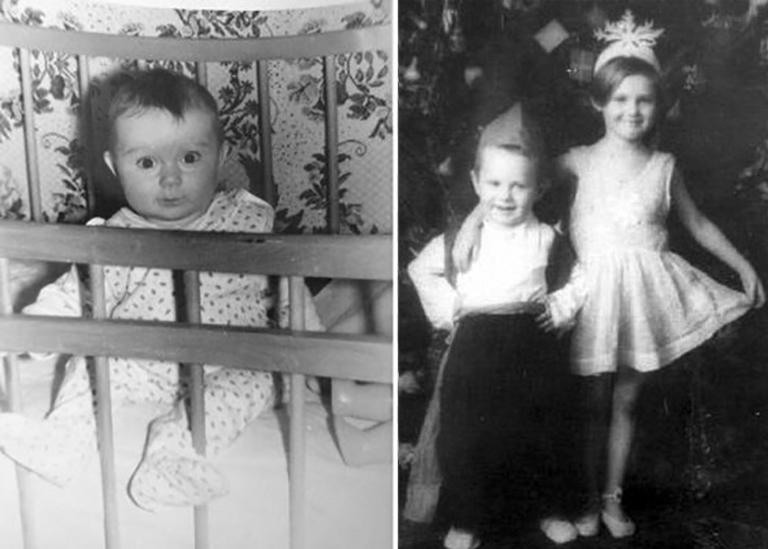 На фото: Владимир Жириновский в детстве