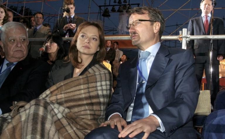 Герман Греф с женой Яной