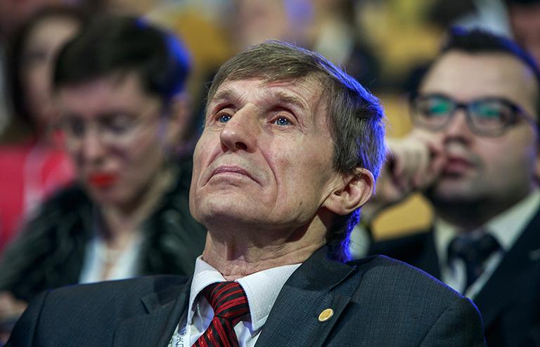 На фото: Василий Мельниченко на Общероссийском гражданском форуме-2017