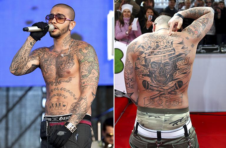 Татуировки Тимати